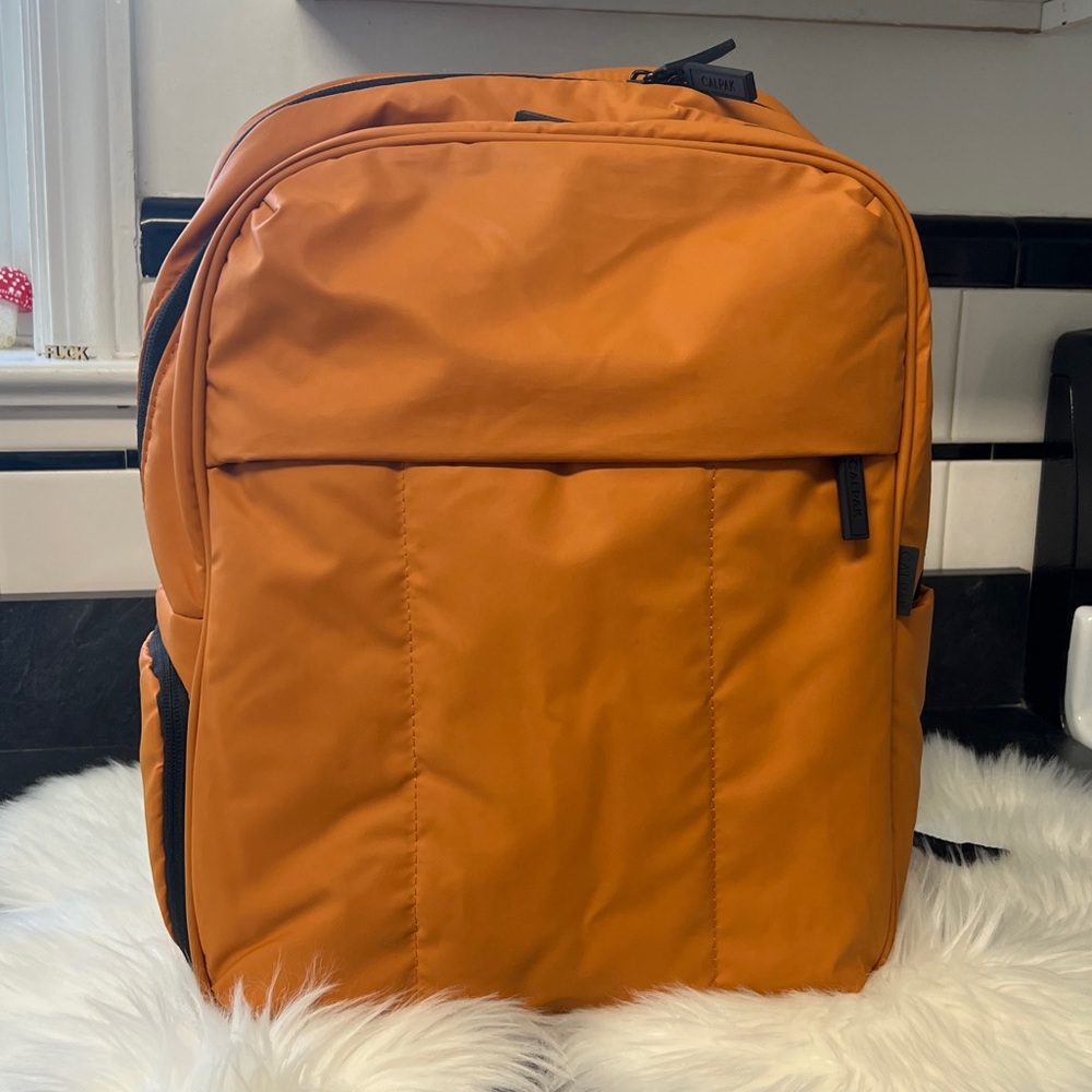 CALPAK Luka Laptop Backpack 15 inch 22L - Sold Out Color: Brick VGUC